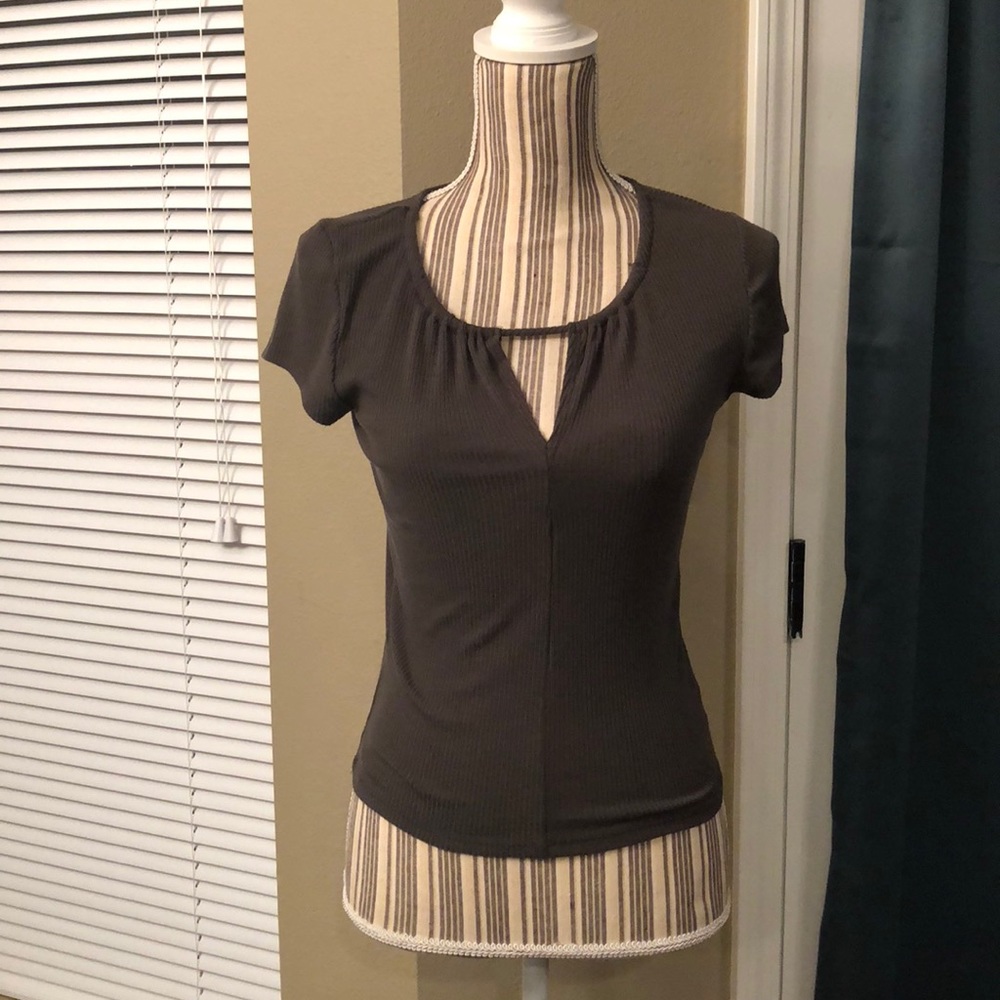 Army Green Charlotte Russe Top